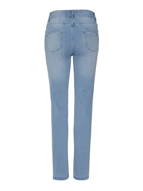 KATY STRAIGHT JEANS - So Denim Light Blue Wash