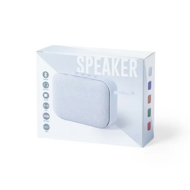  Wireless speaker 3W, radio white