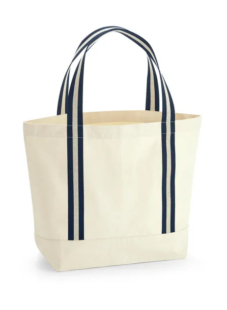  EarthAware® Organic Boat Bag - Westford Mill Natural French Navy