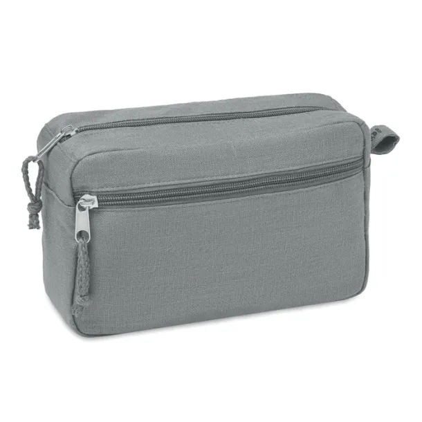 NAIMA COSMETIC Hemp toilet bag hemp 200 gr/m² Grey