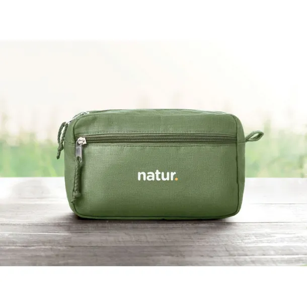 NAIMA COSMETIC Hemp toilet bag hemp 200 gr/m² Green