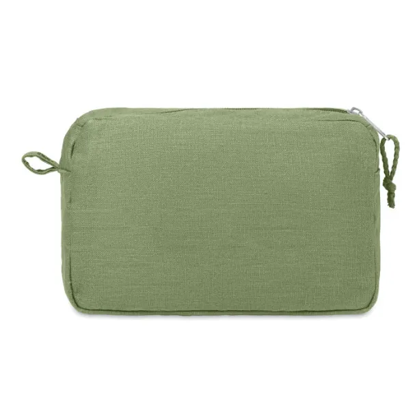 NAIMA COSMETIC Hemp toilet bag hemp 200 gr/m² Green