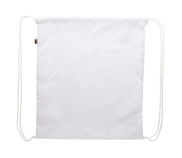 CreaDraw RPET custom drawstring bag White White