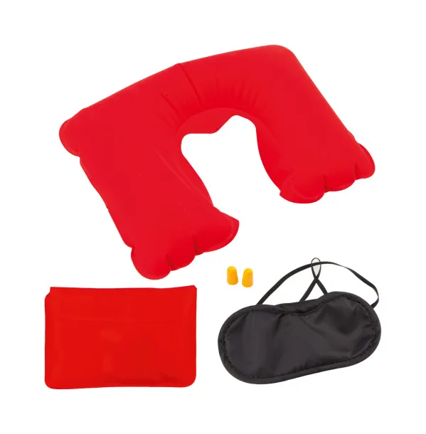 Skycap travel set Red Black