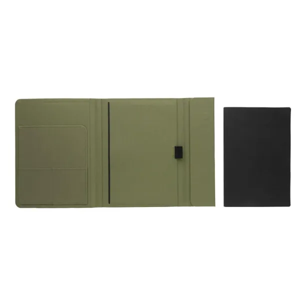  Impact Aware™ A5 notebook with magnetic closure - XD Xclusive Green 