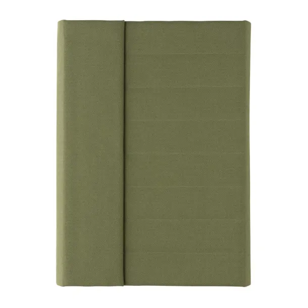  Impact Aware™ A5 notebook with magnetic closure - XD Xclusive Green 