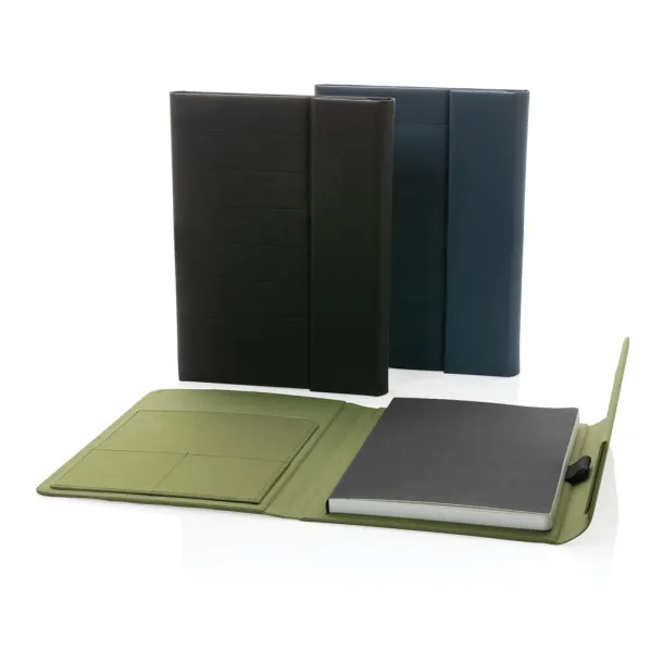  Impact Aware™ A5 notebook with magnetic closure - XD Xclusive Green 