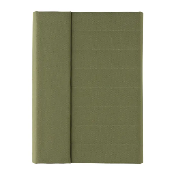  Impact Aware™ A5 notebook with magnetic closure - XD Xclusive Green 