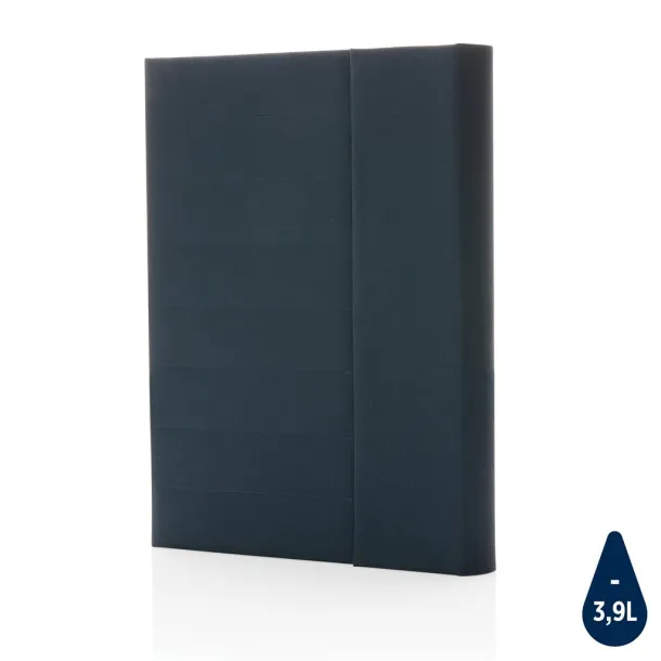  Impact Aware™ A5 notebook with magnetic closure - XD Xclusive Navy Blue 