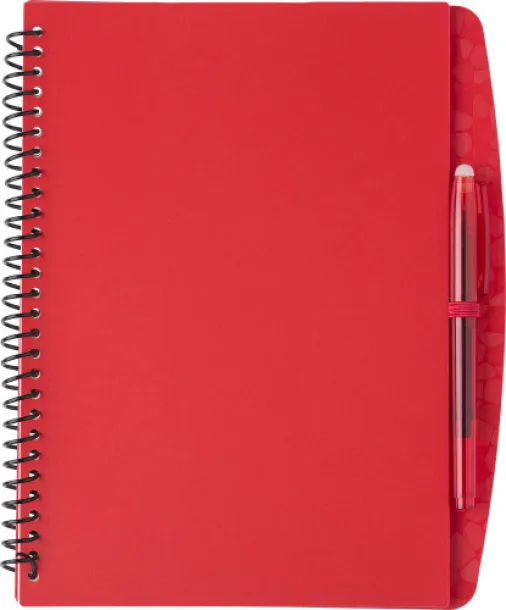 AARON PP notebook Crvena