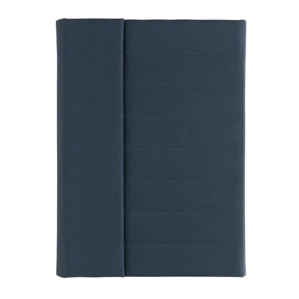  Impact Aware™ A5 notebook with magnetic closure - XD Xclusive Navy Blue 