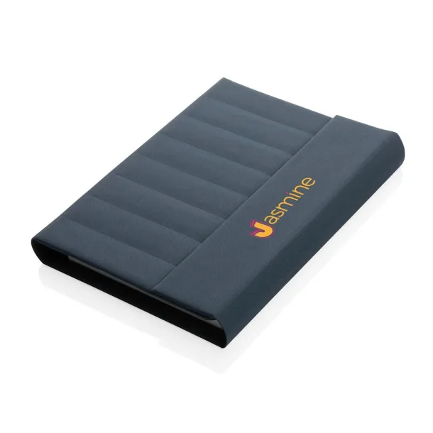  Impact Aware™ A5 notebook with magnetic closure - XD Xclusive Navy Blue 