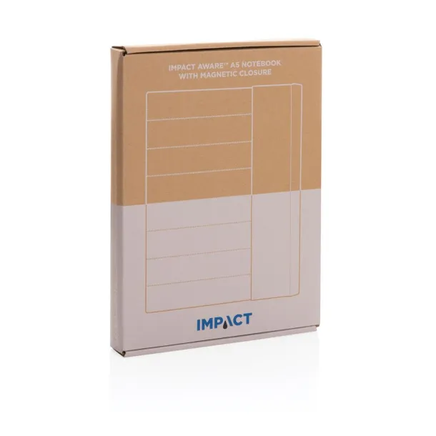  Impact Aware™ A5 notebook with magnetic closure - XD Xclusive Navy Blue 