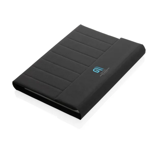  Impact Aware™ A5 notebook with magnetic closure - XD Xclusive Black 