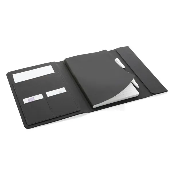  Impact Aware™ A5 notebook with magnetic closure - XD Xclusive Black 