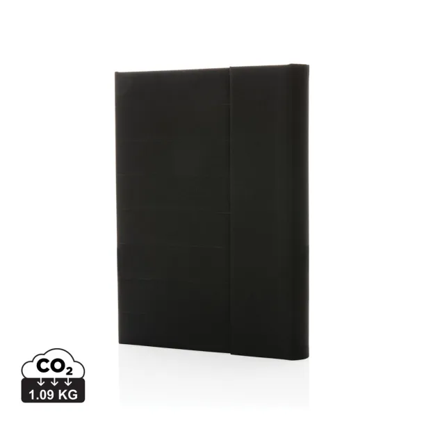  Impact Aware™ A5 notebook with magnetic closure - XD Xclusive Black 