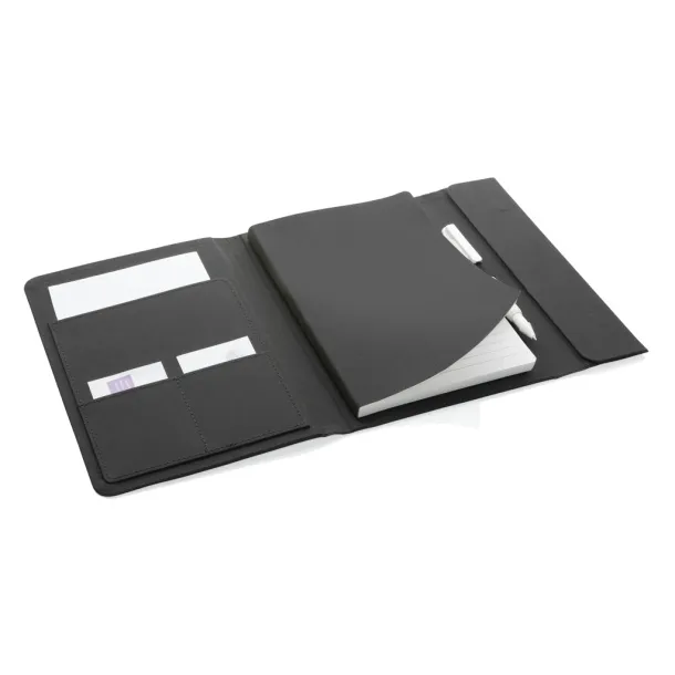  Impact Aware™ A5 notebook with magnetic closure - XD Xclusive Black 