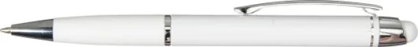 PASCALINE Aluminium ballpen Bijela