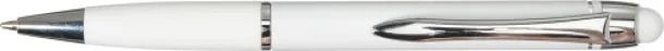 PASCALINE Aluminium ballpen white