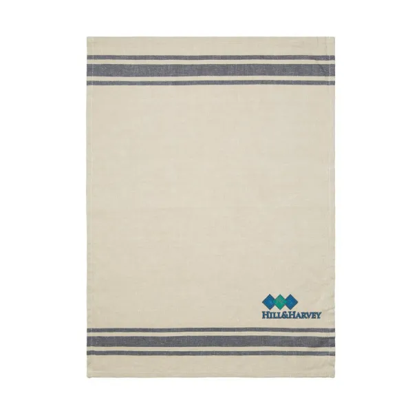  VINGA Lima linen blend kitchen towel Black