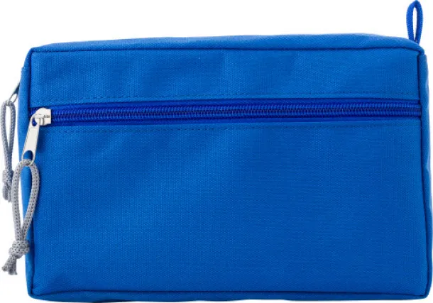 NATASHA rPET toiletry bag cobalt blue