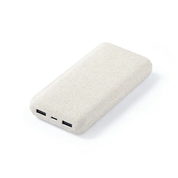  Wheat straw power bank 20000 mAh neutral