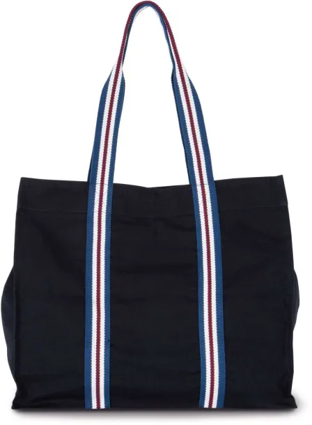  FASHION SHOPPING BAG IN ORGANIC COTTON - 310 g/m² - Kimood Night Navy