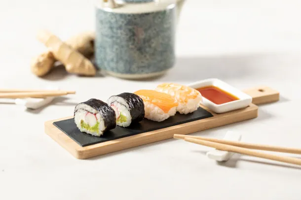 Gunkan sushi serving set Natural