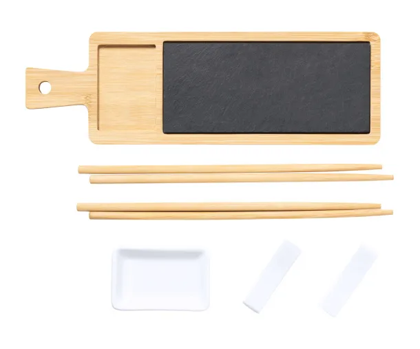 Gunkan sushi serving set Natural