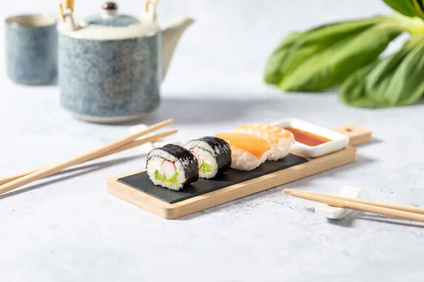 Gunkan sushi serving set Natural