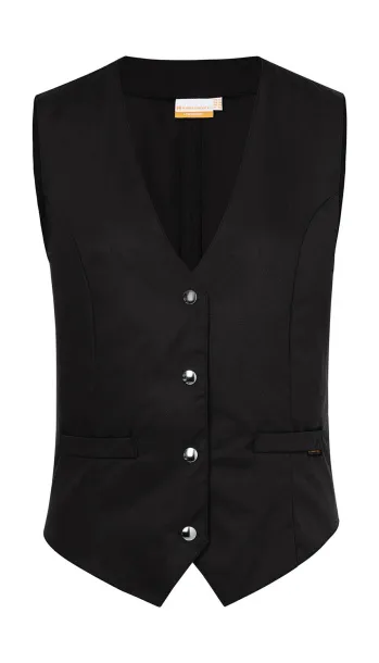  Ladies' Waistcoat Lena - Karlowsky Black