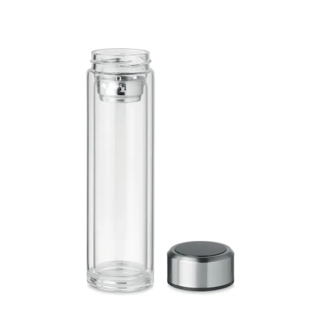 POLE GLASS bottle in borosollicate glass Transparent