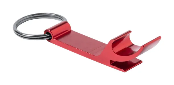 Mixe bottle opener keyring Red