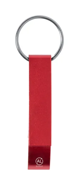 Mixe bottle opener keyring Red