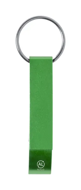 Mixe bottle opener keyring Green