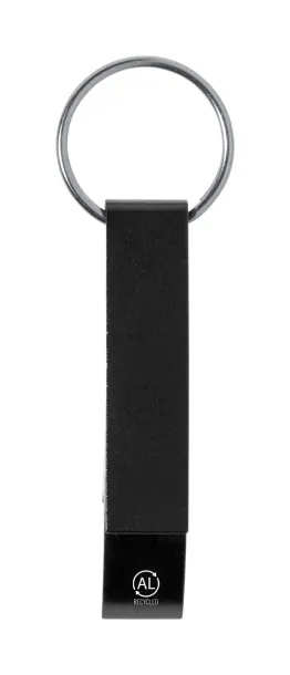 Mixe bottle opener keyring Black