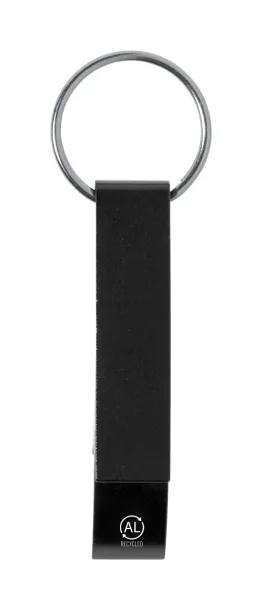 Mixe bottle opener keyring Black