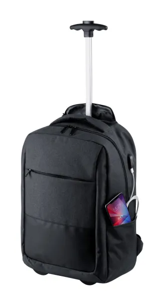 Haltrix trolley backpack Black