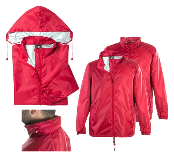 Natsu raincoat Red