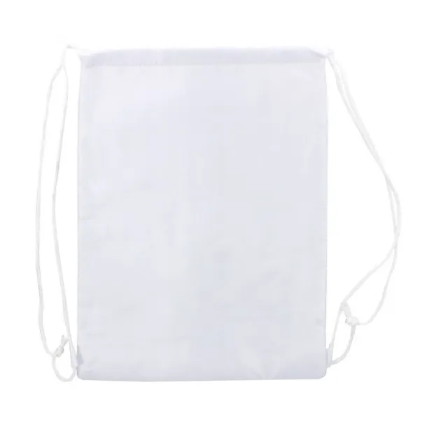  Drawstring cooler bag white