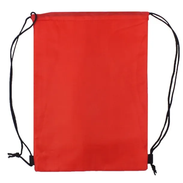  Drawstring cooler bag red