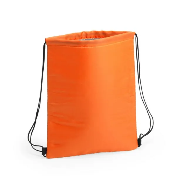  Drawstring cooler bag orange