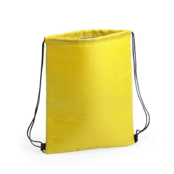  Drawstring cooler bag yellow