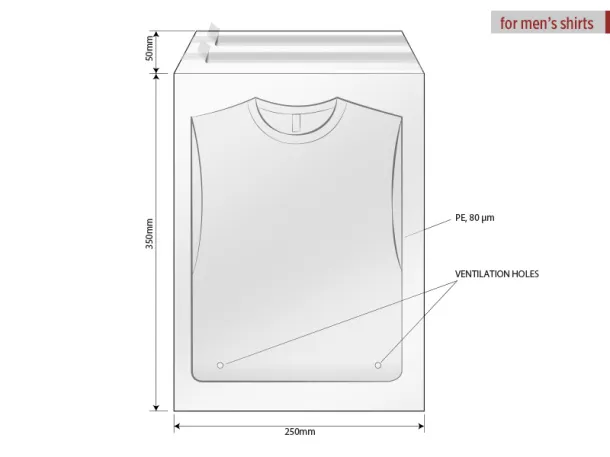 POLY BAG 25 x 35 foil Transparentna