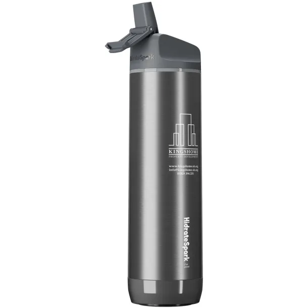 HidrateSpark® PRO 620 ml vacuum insulated stainless steel smart water bottle - HidrateSpark® Steel