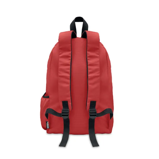 BAPAL+ 600D RPET polyester backpack Red