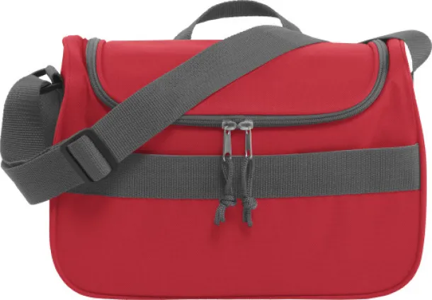  Polyester (600D) cooler bag Siti red