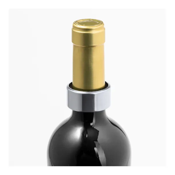 Otto wine drip stopper Silver