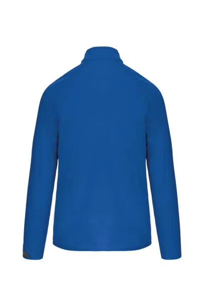  ADULTS' ZIP NECK TRAINING TOP - Proact Sporty Royal Blue Black