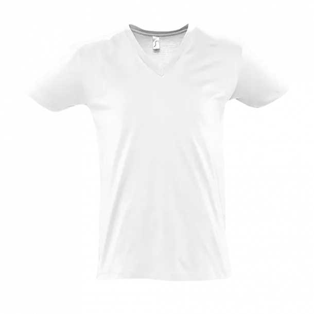  SOL'S MASTER - MEN’S DEEP V-NECK T-SHIRT - SOL'S White